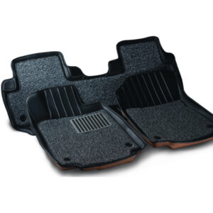 Automotive Floor Mats Black Universal Fit Heavy Duty Rubber fits Most Cars, SUVs, and Trucks